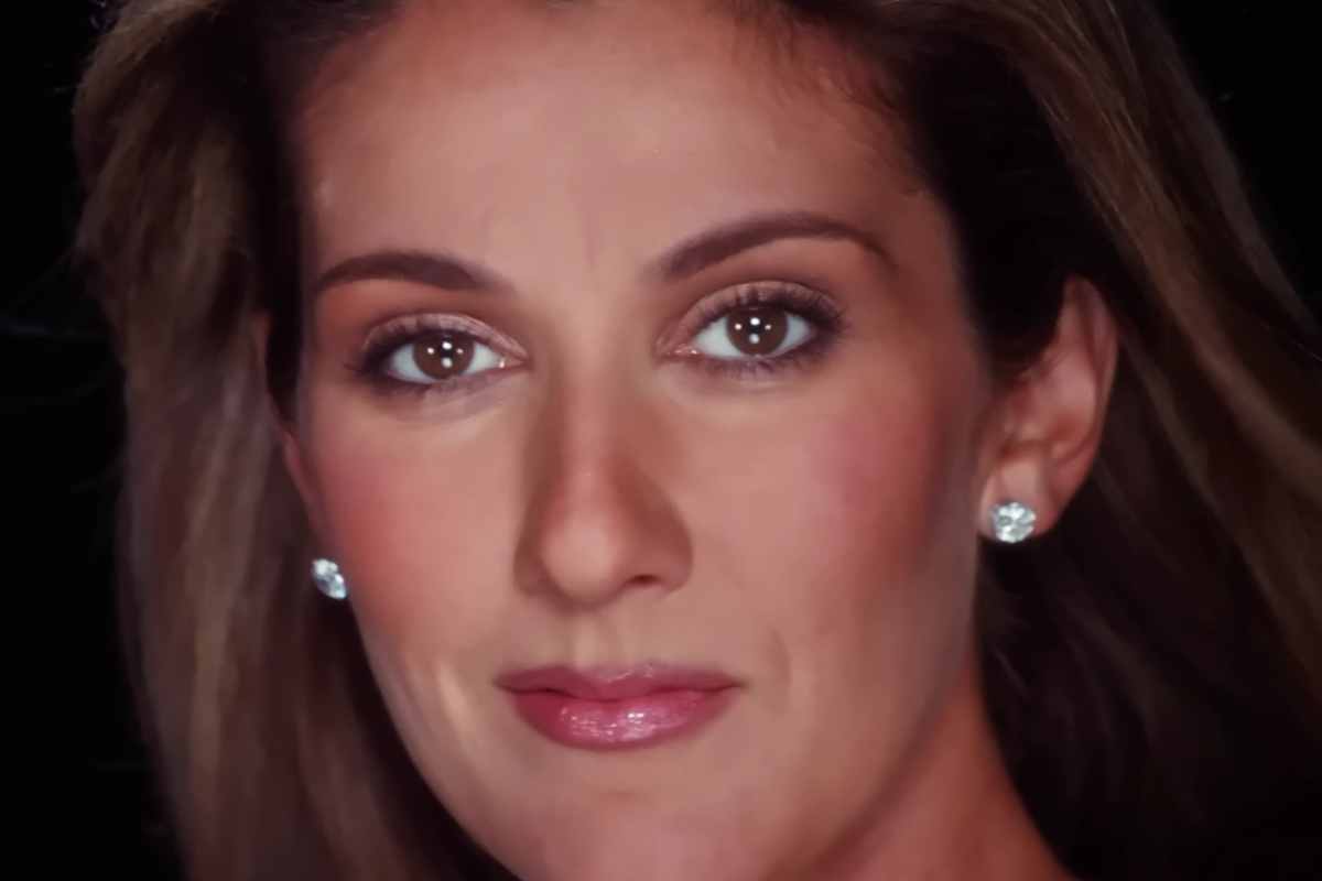 celine dion in un video