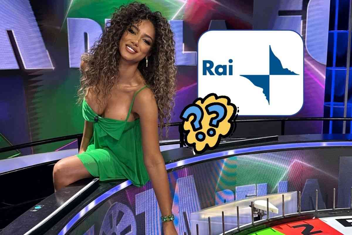 Samira Lui nel programma La ruota della fortuna