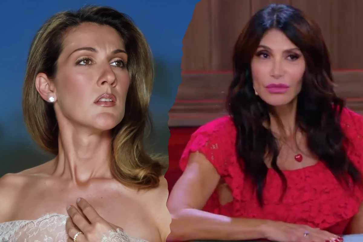 Celine Dion e Carmen Di Pietro