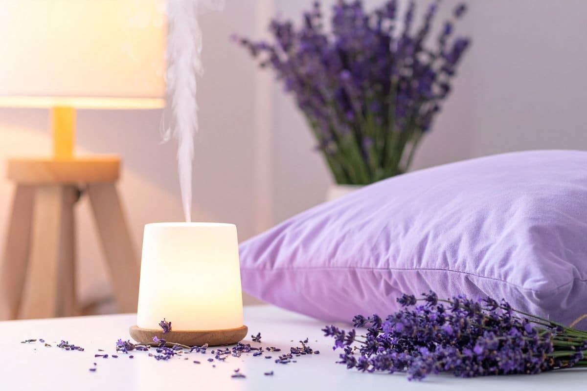 lavanda in camera da letto