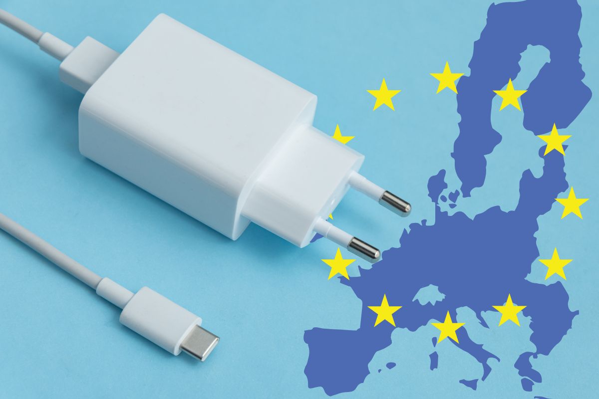 cavo caricabatterie con "disegno" europa