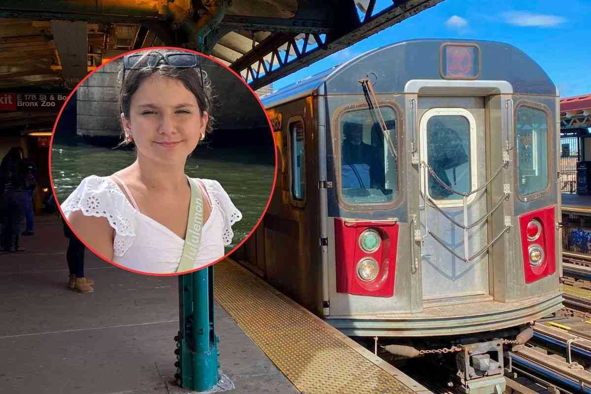 Metro ferma alla stazione del Bronx