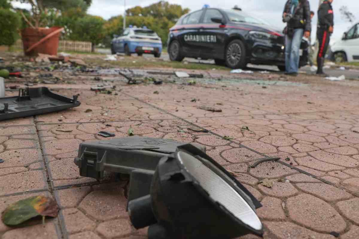 Il luogo dell'attentato a Sigfrido Ranucci