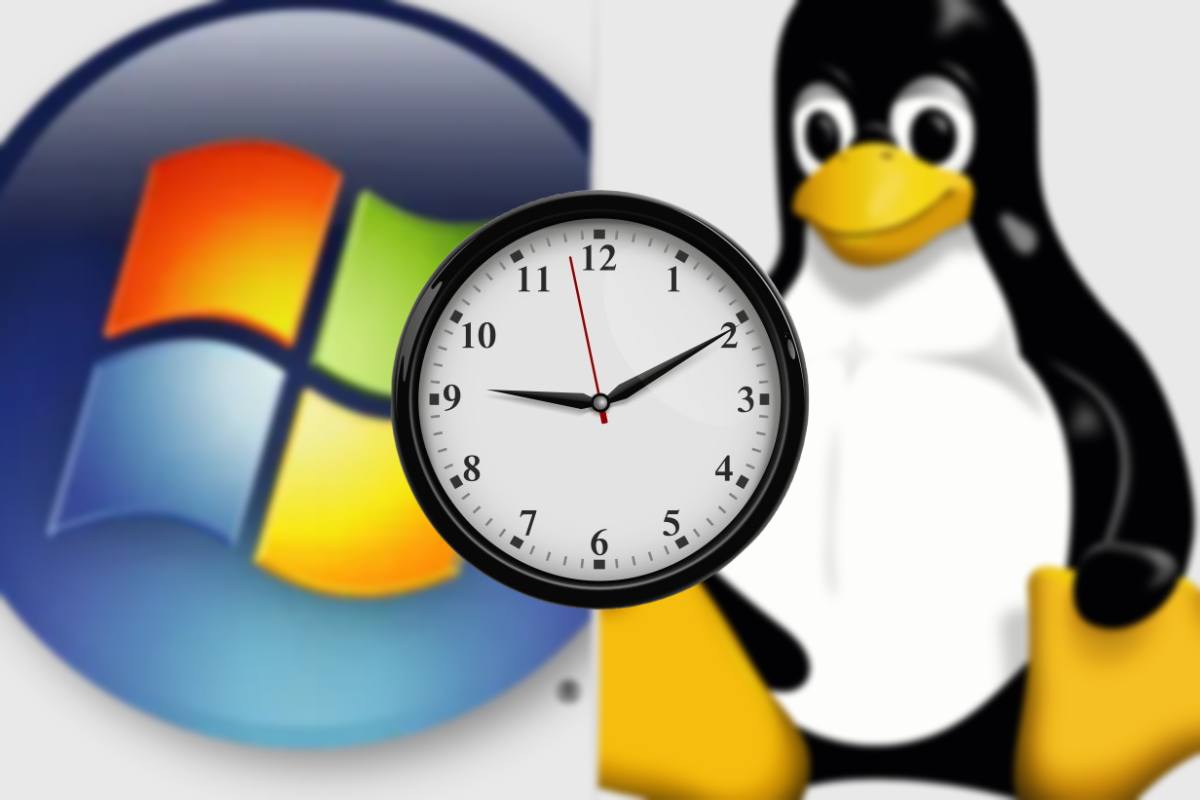 Problemi di ora con doppio boot